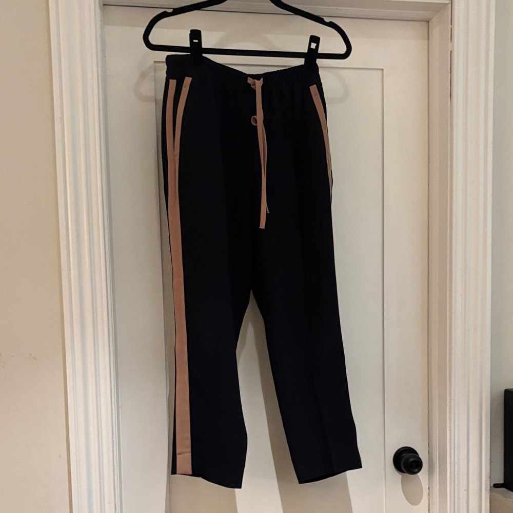 Reiss Black and Tan Trousers